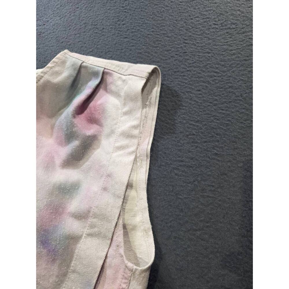 Isabel Marant Etoile Sleeveless voile Tie-Dye Denim Top Size S A010611 - Picture 5 of 7